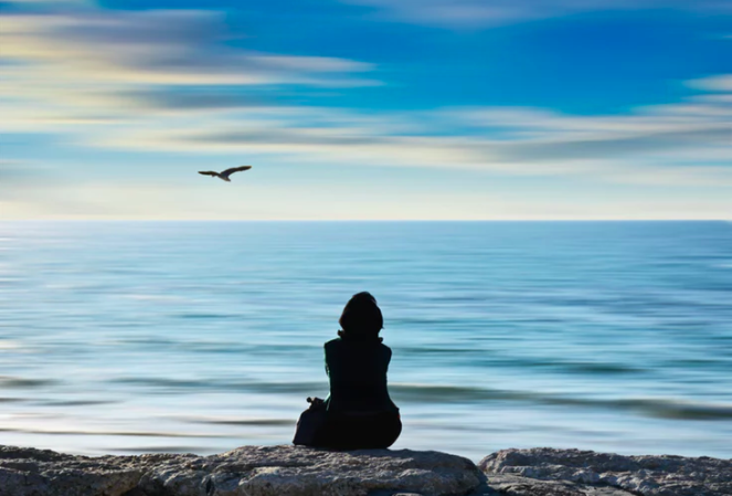 Yoga - ocean view